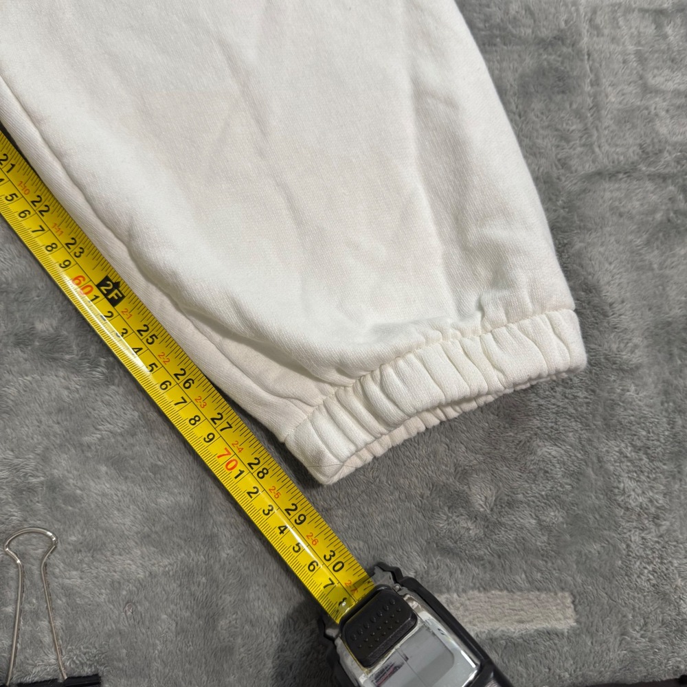Halfdays Ski Club White Logo Embroidered Heavyweight Sweatpants Joggers Size 2 - Picture 11 of 11